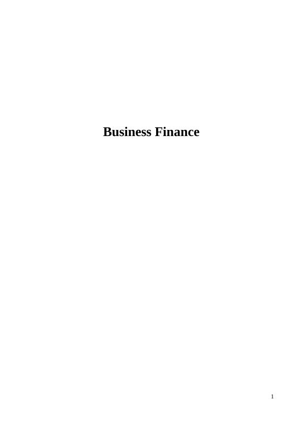 Small Sized Business Organization - Report_1