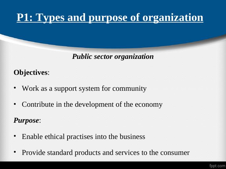 Types and Purpose of Organization_2