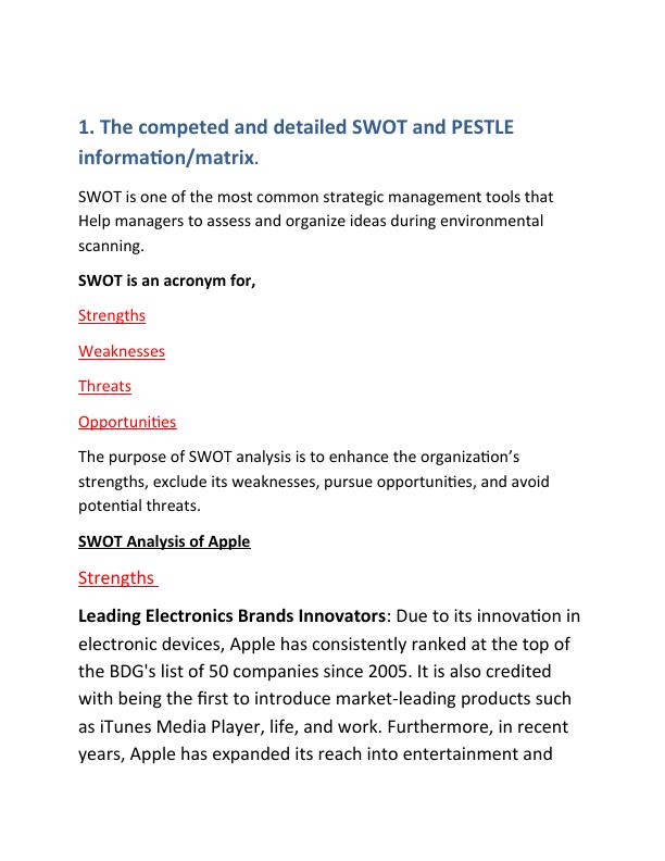 PESTLE and SWOT Analysis of Apple Inc._3