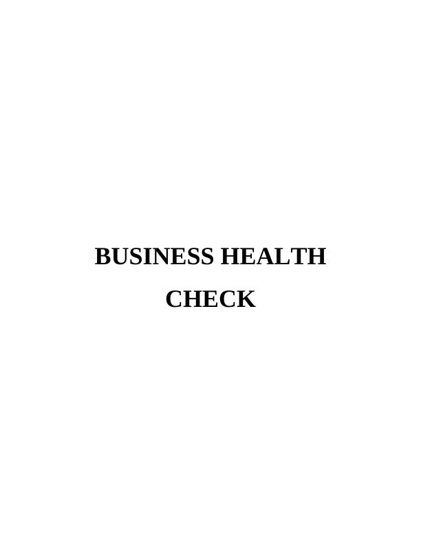 Business Health Check - Marriott International_1