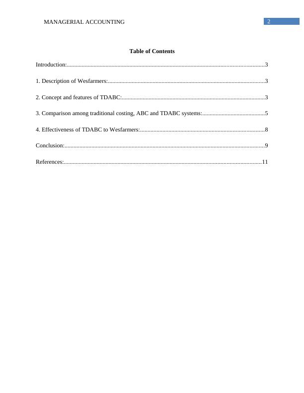 Managerial Accounting Assignment - Woolworths Limited_3