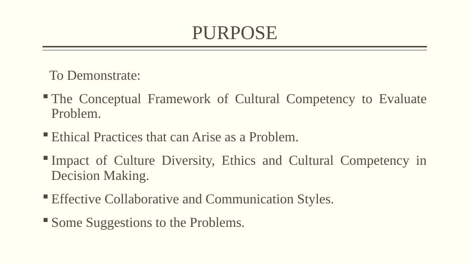 Ethics, Diversity and Cultural Competency || Assignment_2