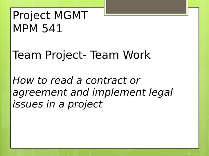 How to Read and Implement Legal Issues in a Project_1