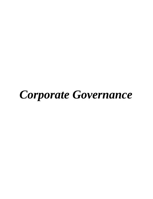 Corporate Governance: A Way of Interac_1