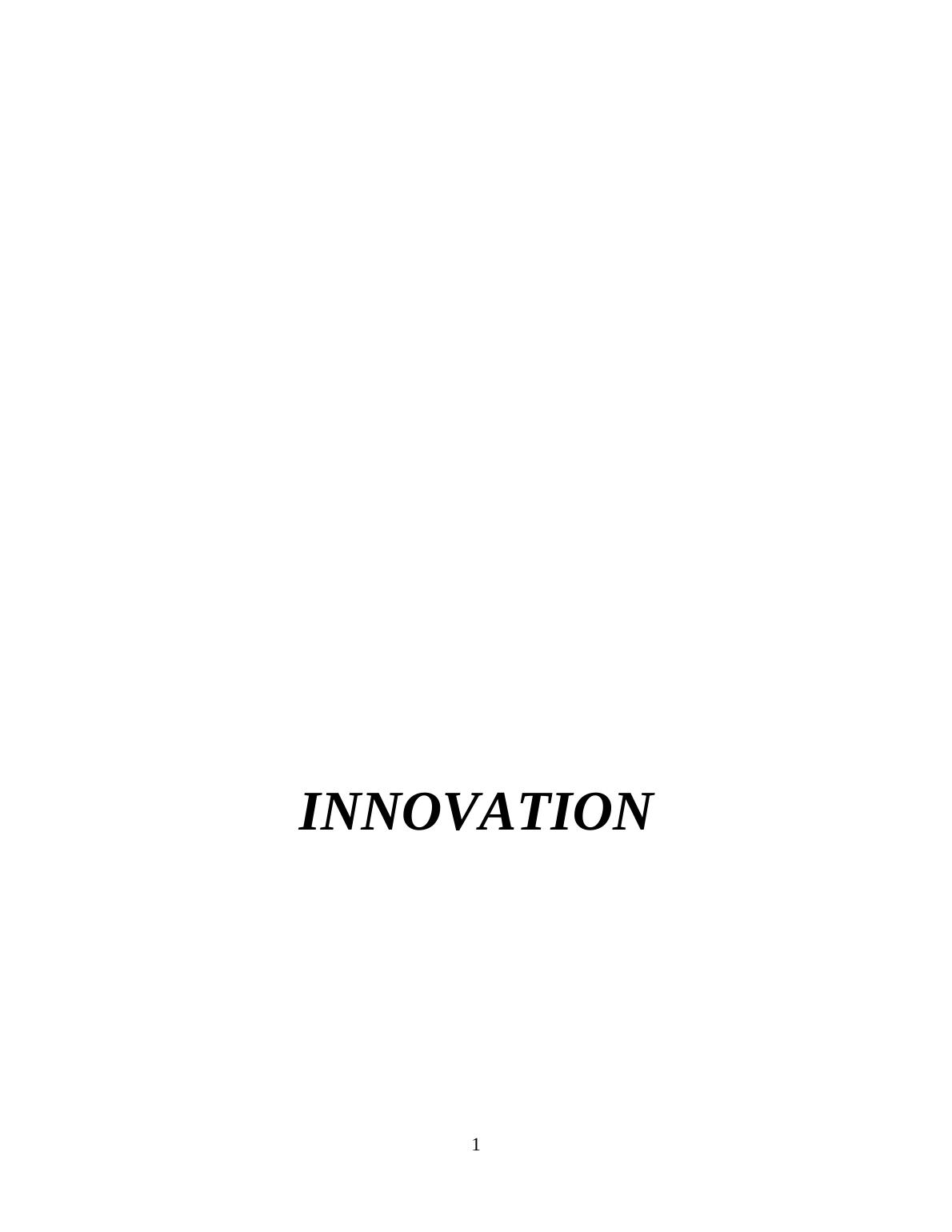 (PDF) Invention & Innovation in Economic Change_1