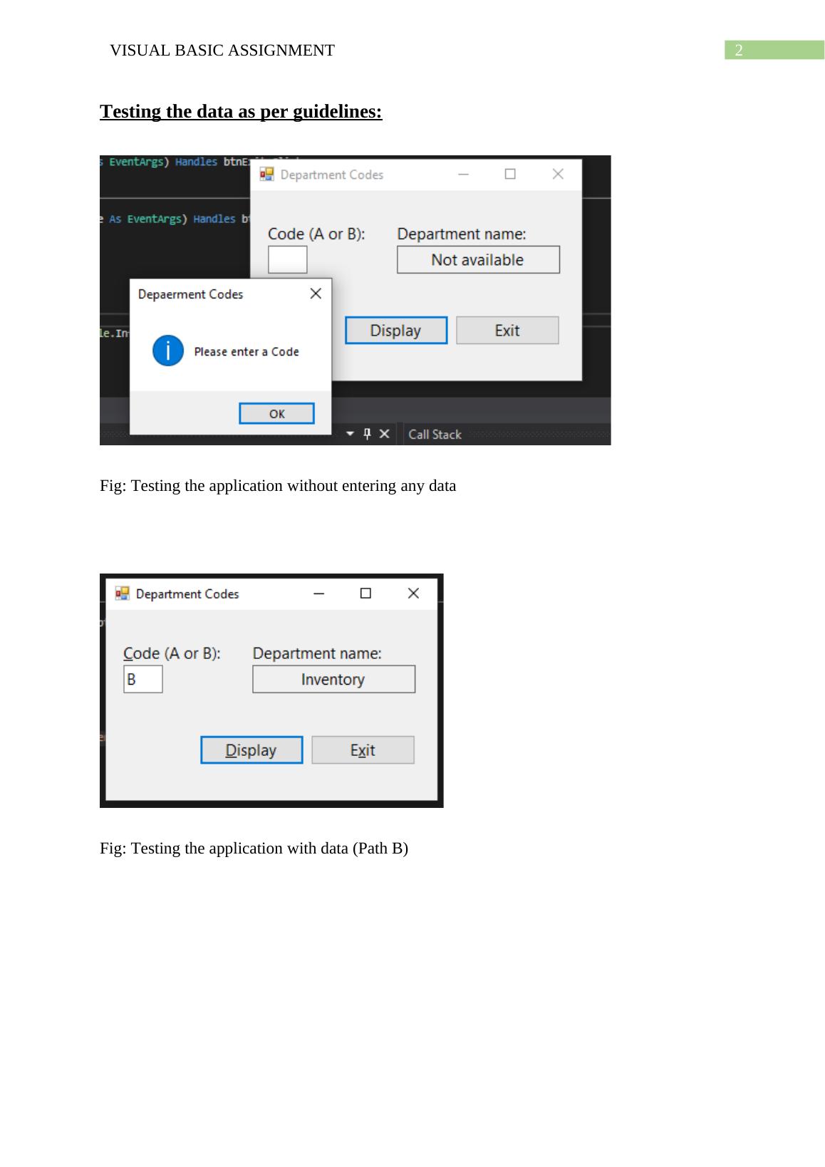 visual basic assignment vs comparison