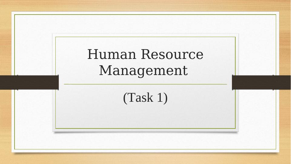 Human Resource Management (Task 1)_1