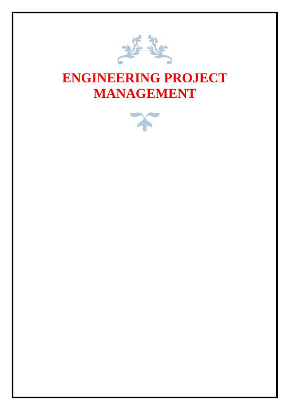 Study on Engineering Project Management_1