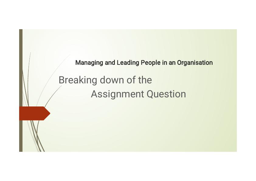Managing and Leading People in an Organisation_1