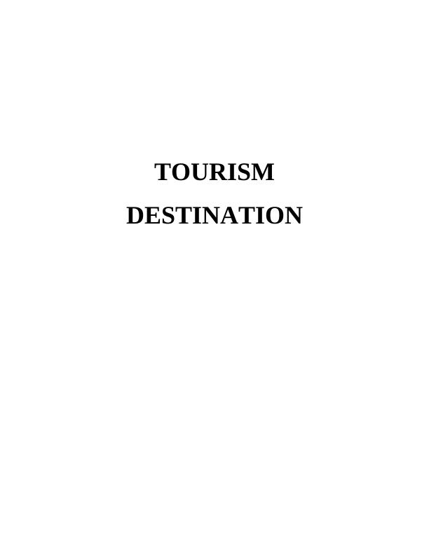 Analysing Tourism Destination_1