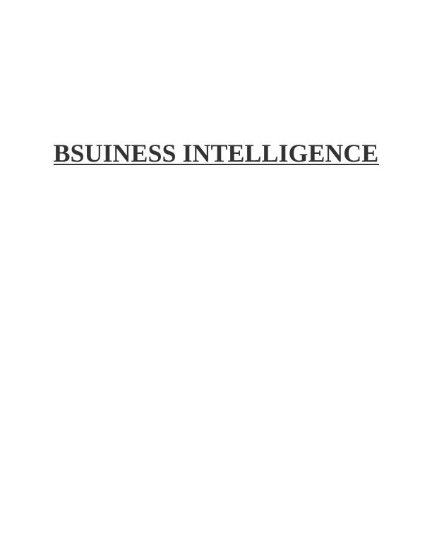 Business Intelligence Tools and Techniques_1