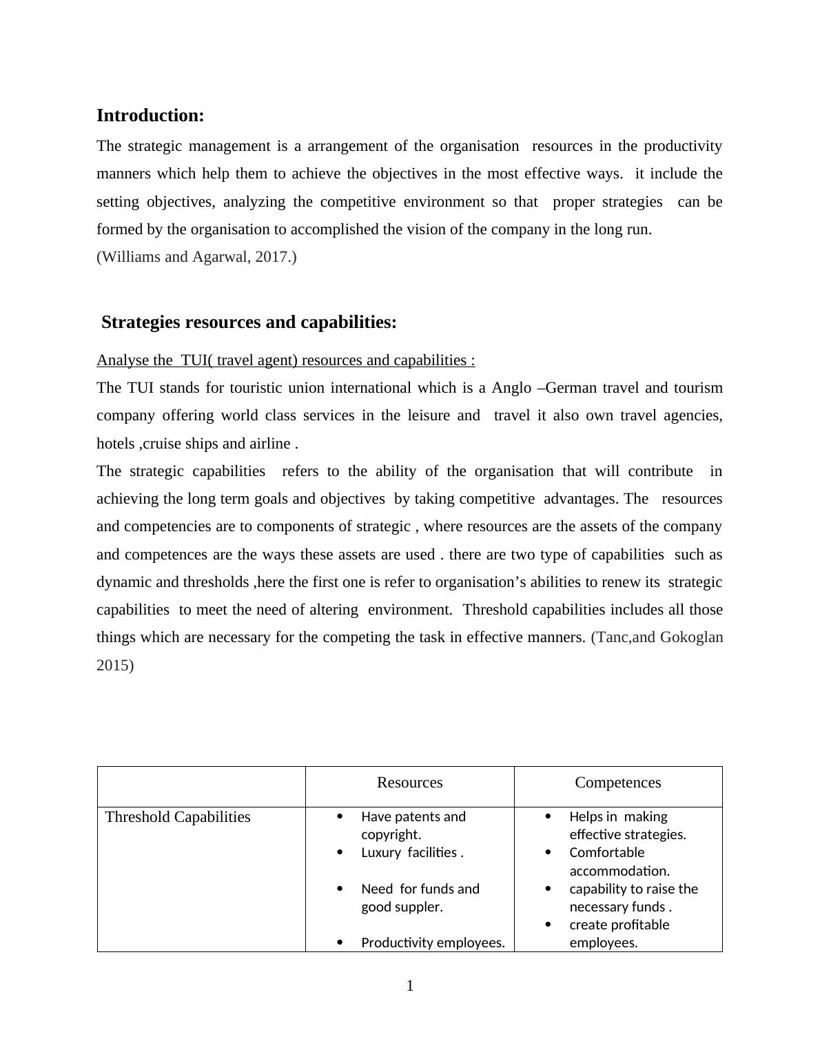 Strategic Management and Stakeholder Analysis for TUI and Airbnb_3