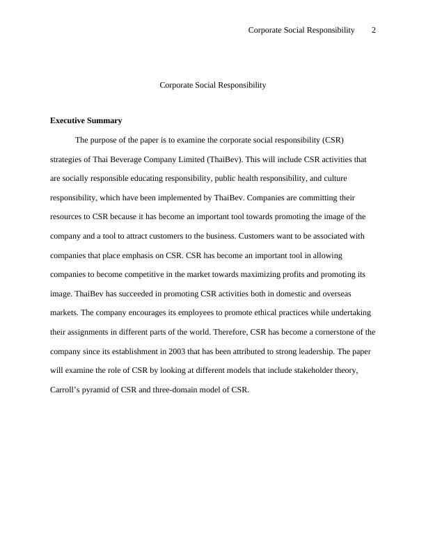 Corporate Social Responsibility Research Paper 2022_2