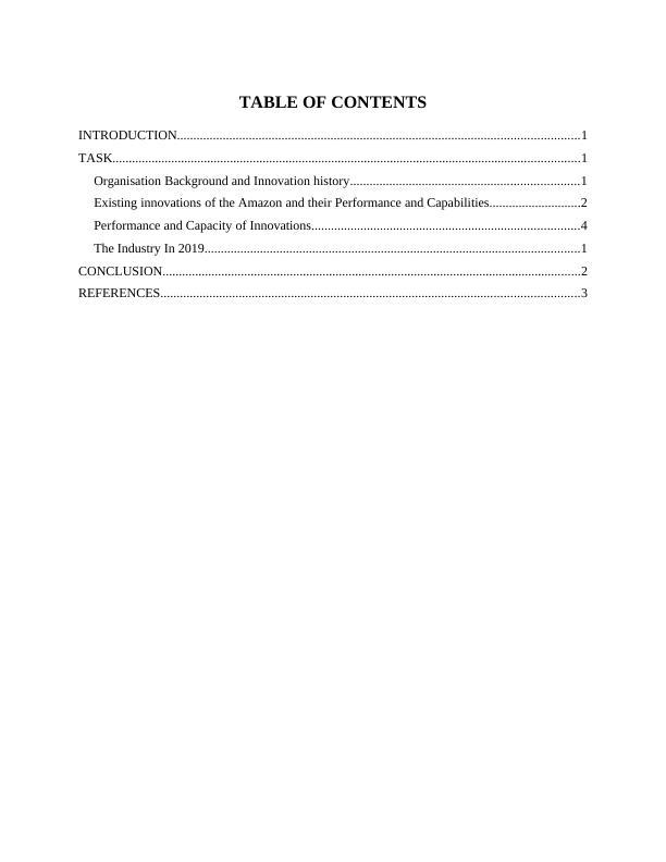 Managing Innovation in Business Assignment - Amazon company_3