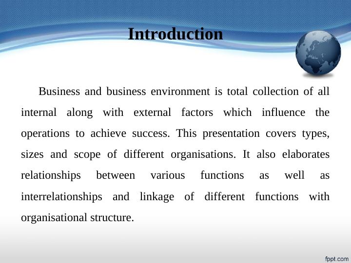 Business and Environment: Types, Sizes, and Functions of Organizations_3