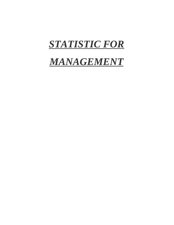 Doc Statistics for Management_1