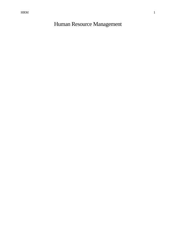 Human Resource Management USPS Analysis 2022