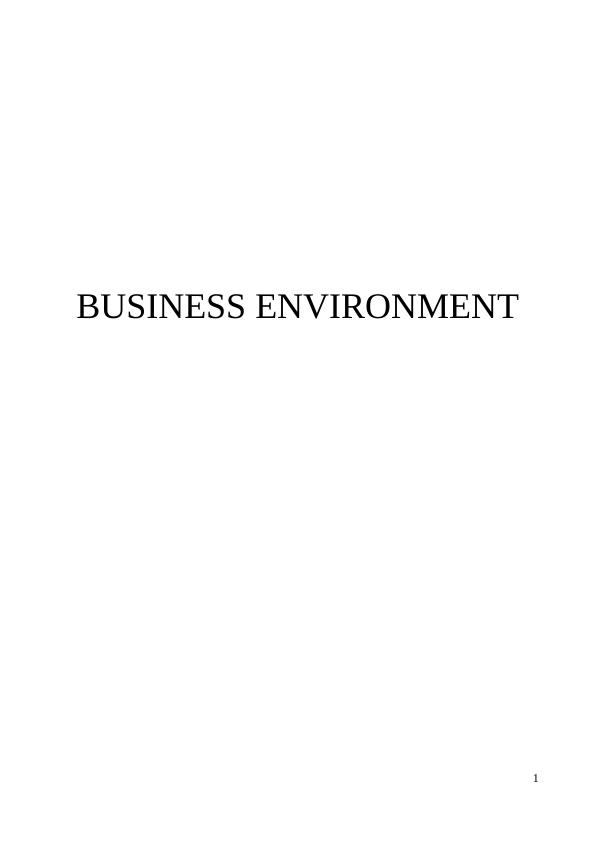Business Environment Sample Of Nestle_1