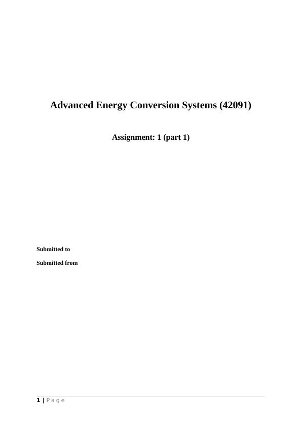 Assignment for Advanced Energy Conversion Systems (42091)_1