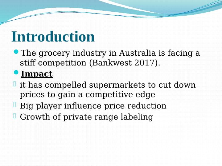 Structure and Acquisition Case of Australian Supermarket_3