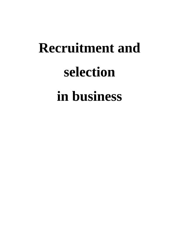 Recruitment and Selection (PDF)_1