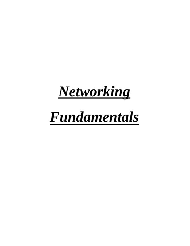 (PDF) Networking Fundamentals_1