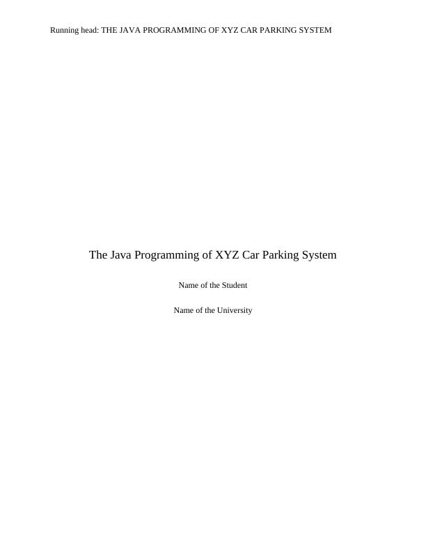 The Java Programming Document_1