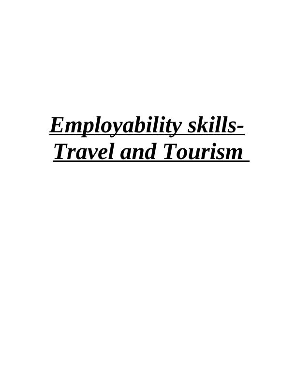 Employability Skills Assignment : Travelodge Hotels_1