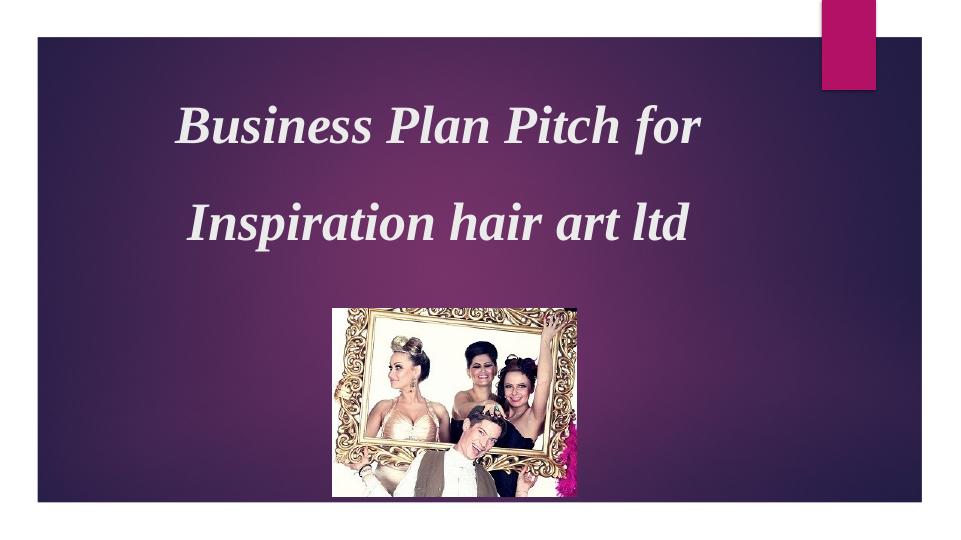 Business Plan Pitch for Inspiration Hair Art Ltd_1