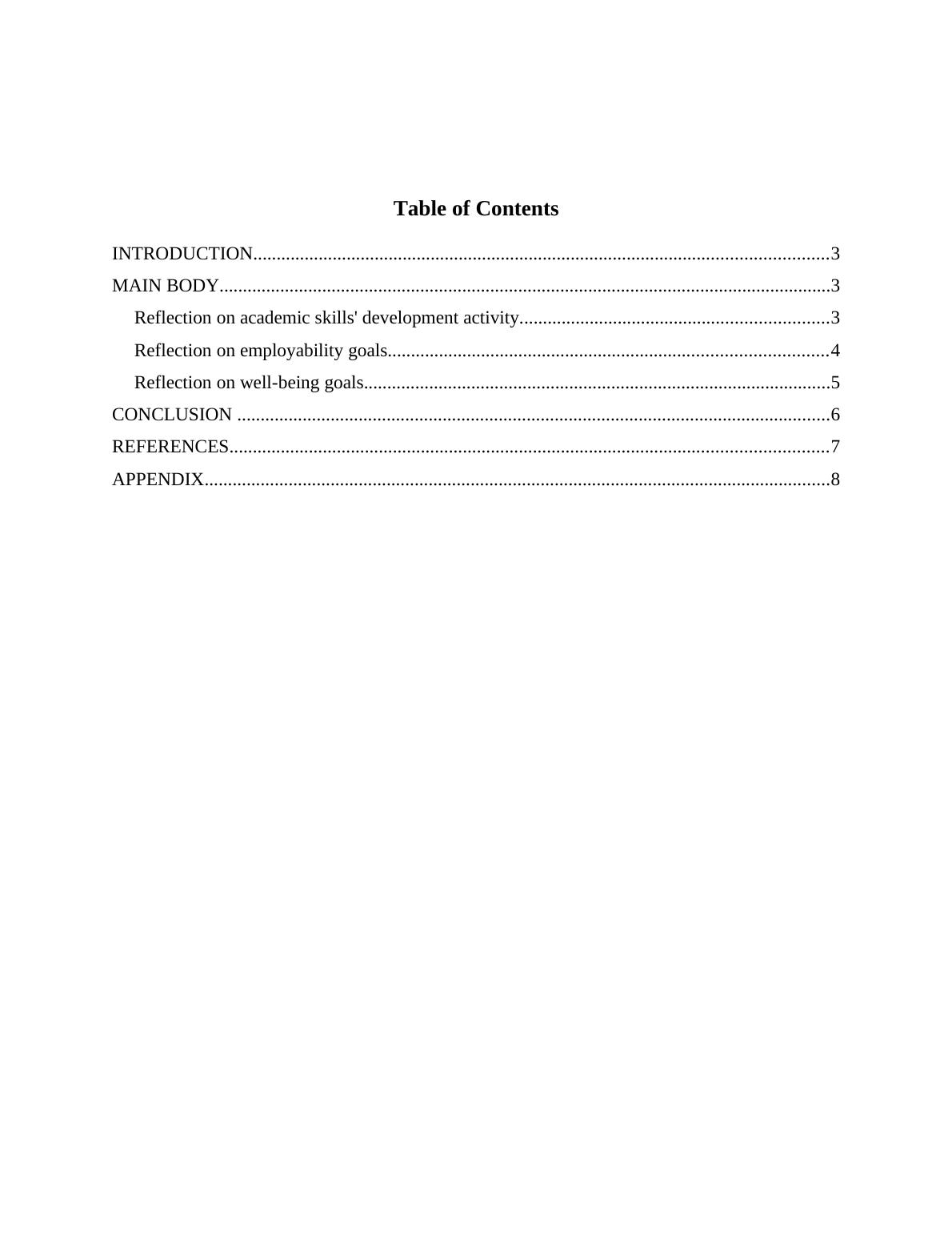 Reflective Report On Academic And Employability Skills In Hospitality 