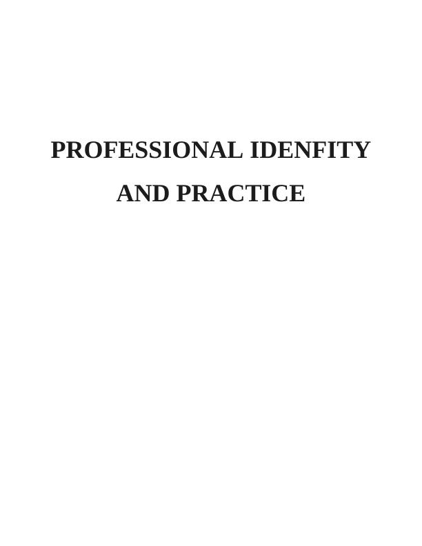 Professional Identify and Practice Assignment - British Airways_1