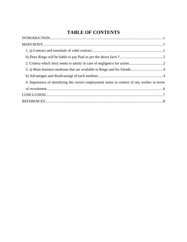 Human Resource Management Law Assignment_2
