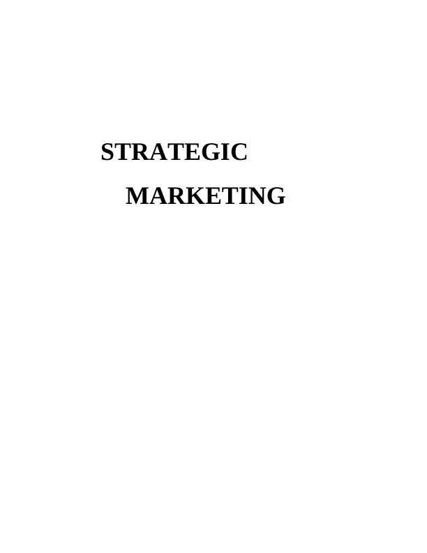 Strategic Marketing of Cafe Nero_1