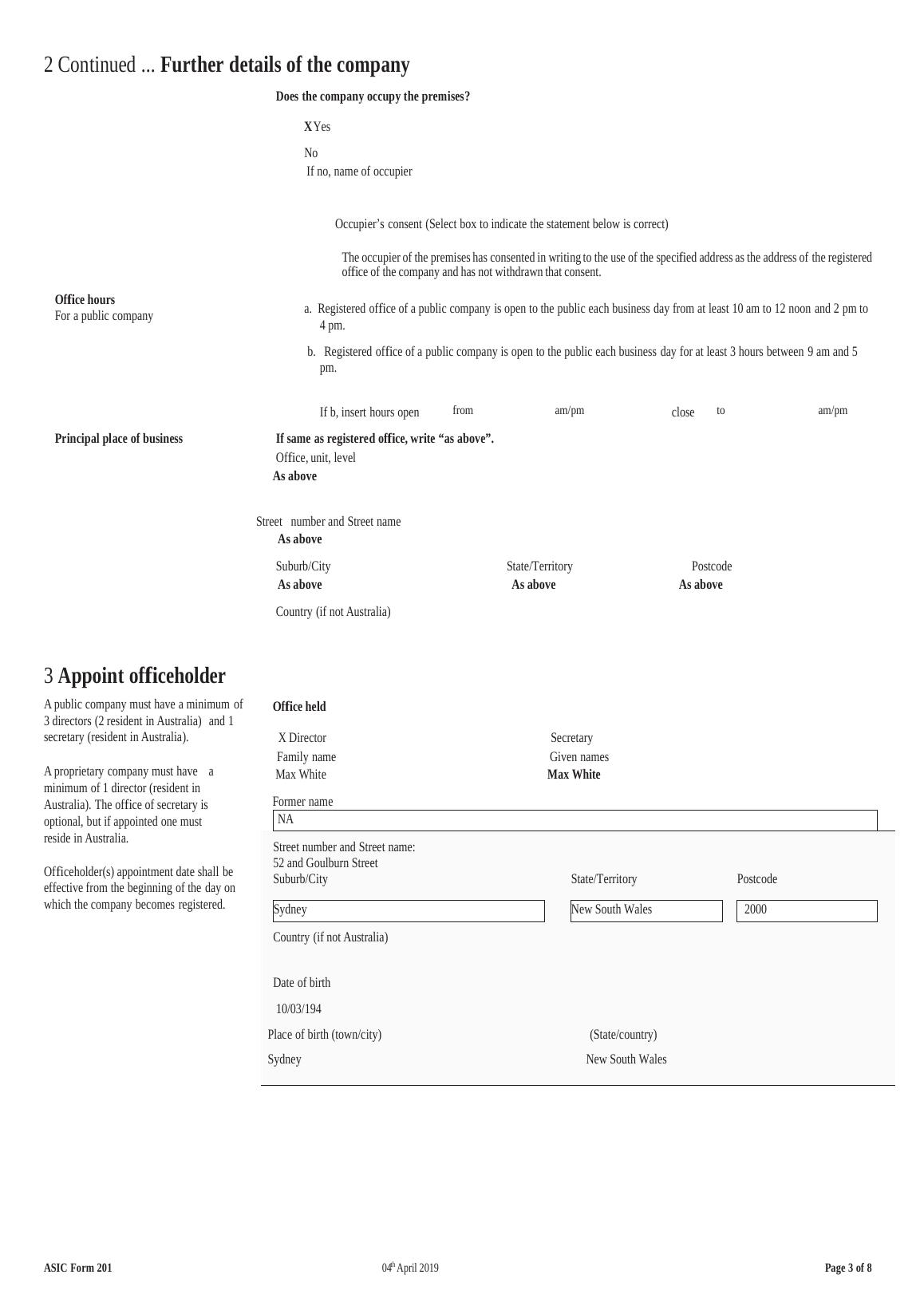 Application for Registration as an Australian Company_4