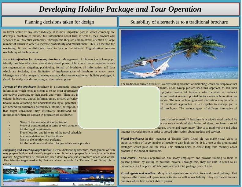 Develop Holiday Package Tour Operations Assignment_1
