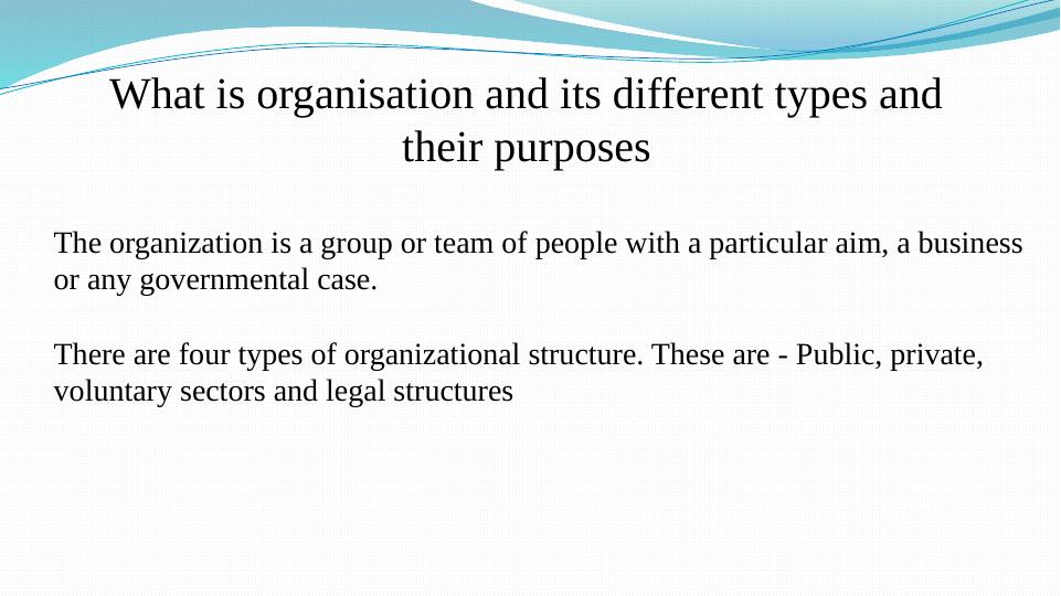 Types, Size, and Scope of Organisations and Interrelationship of Functions_3