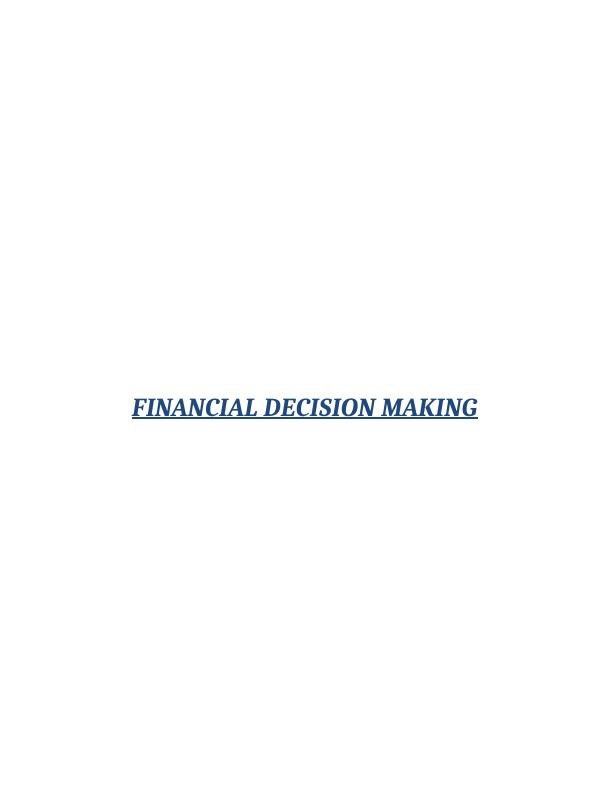 Financial Decision Making for Elton Plc: Business Performance Analysis and Investment Appraisal_1