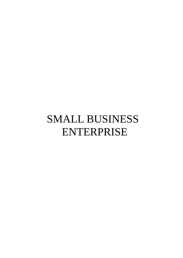 Challenges and Strategies for Small Business Enterprise in the Food Industry_1