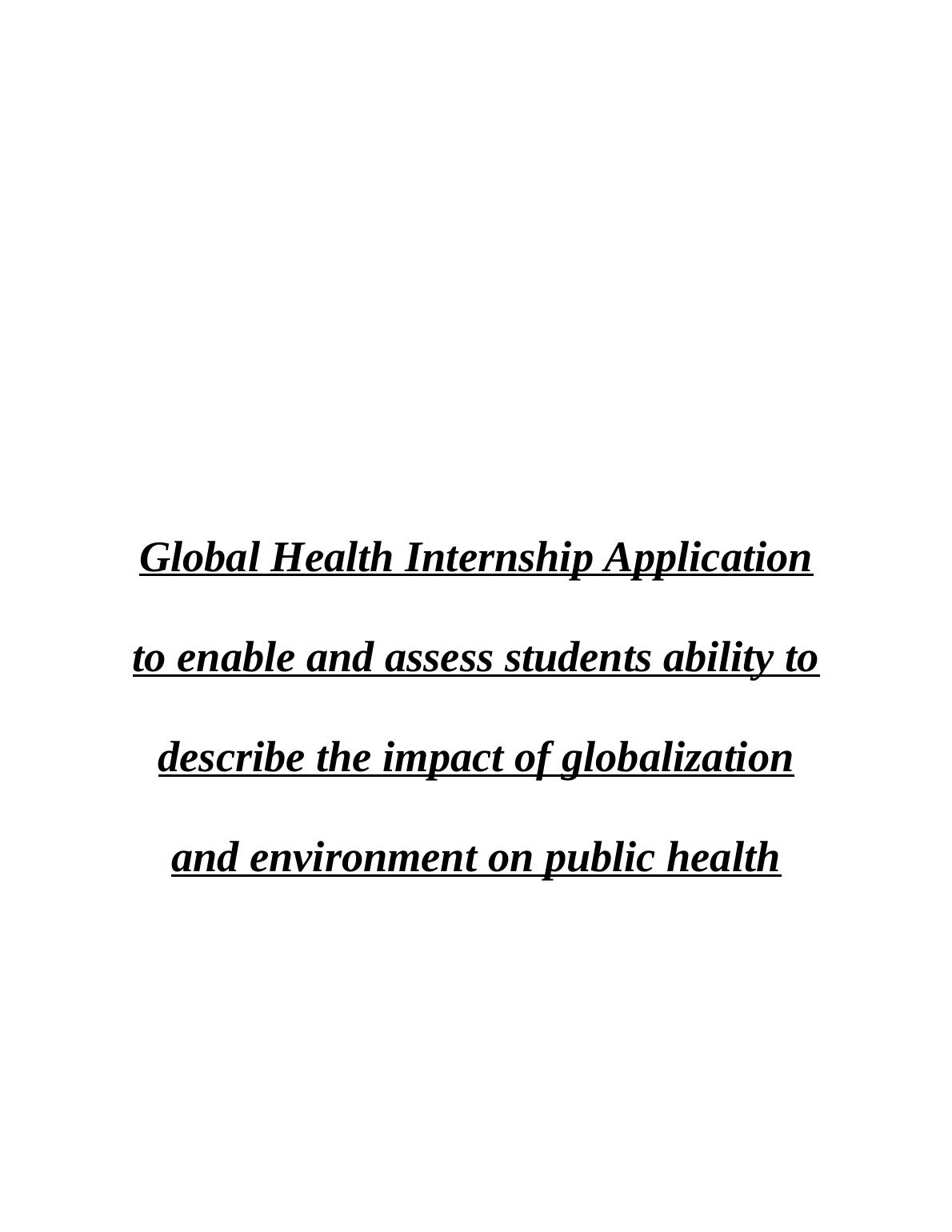 global-health-and-globalization