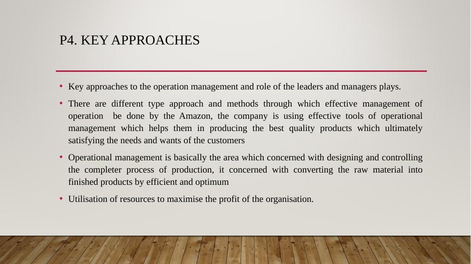 Key Approaches to Operational Management and Role of Leaders and Managers_2