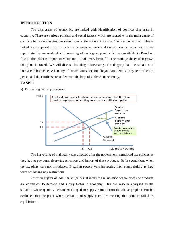 Economics Assignment: Equilibrium Price and Quantity_3