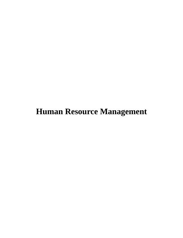Human Resource Management (HRM) Aldi_1