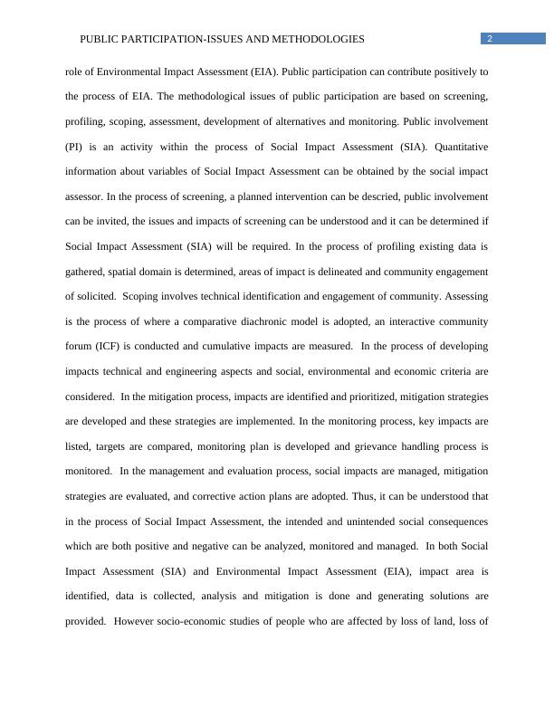 Essay on Methodological, Conceptual and Practical Issues in SIA Process_3