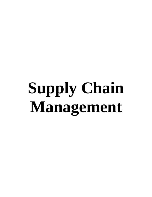 Supply Chain Management of Nike : Case Study_1