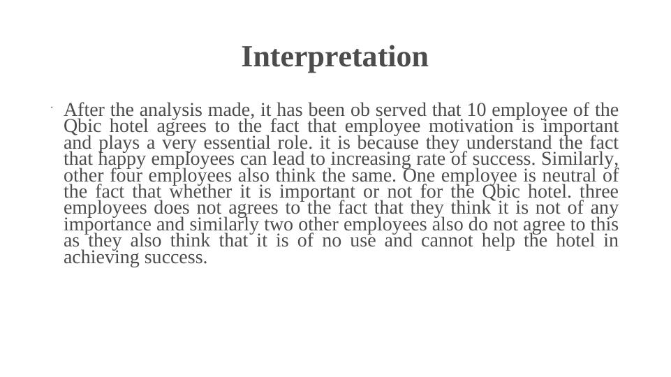 Employee Motivation and its Importance for Qbic Hotel_3