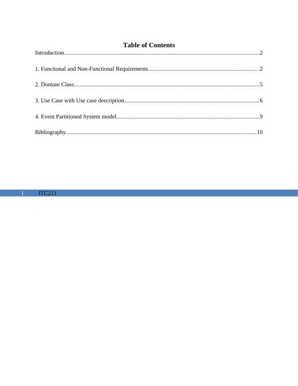 case study examples for system analysis and design