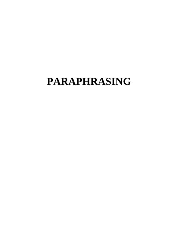 paraphrasing_1