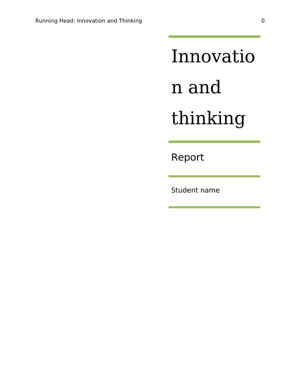 Innovation and Thinking_1