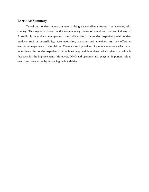 (PDF) Travel and Tourism Industry_2