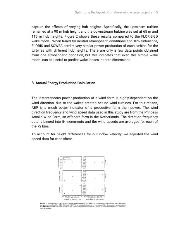 Layout Optimization of Offshore Wind Energy Project for Maximum Energy Capture with Variable Hub Height_5
